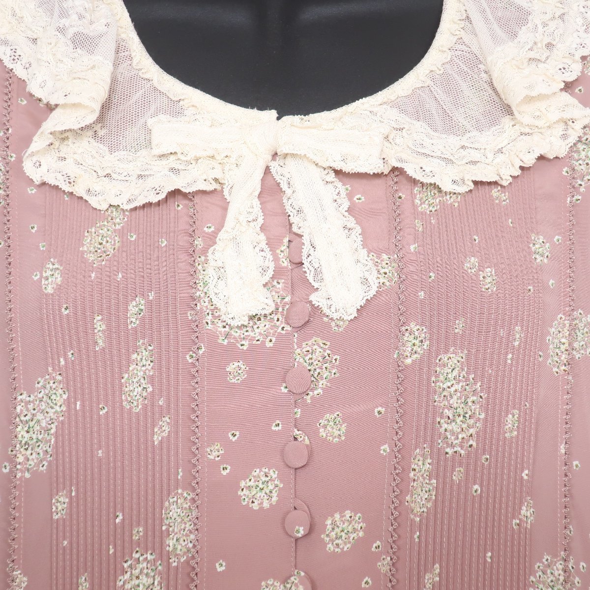 ピンクハウス PINK HOUSE ☆春物 希少なオールド！レース付け襟風 