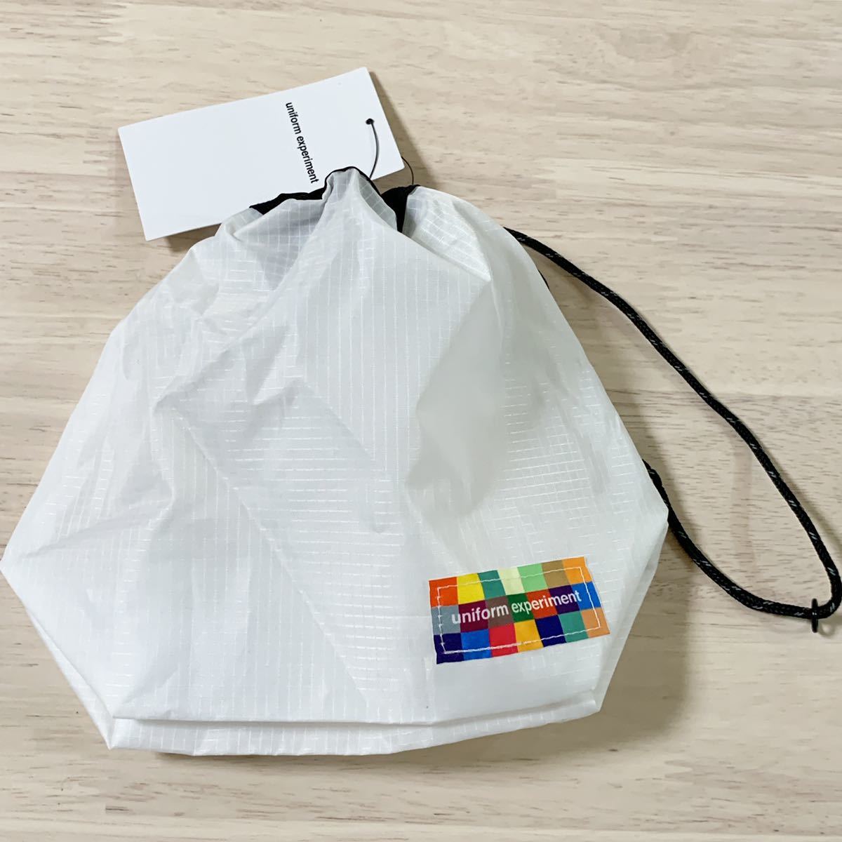 送料無料 UNIFORM EXPERIMENT ポーチ バッグ ホワイト ソフ soph 