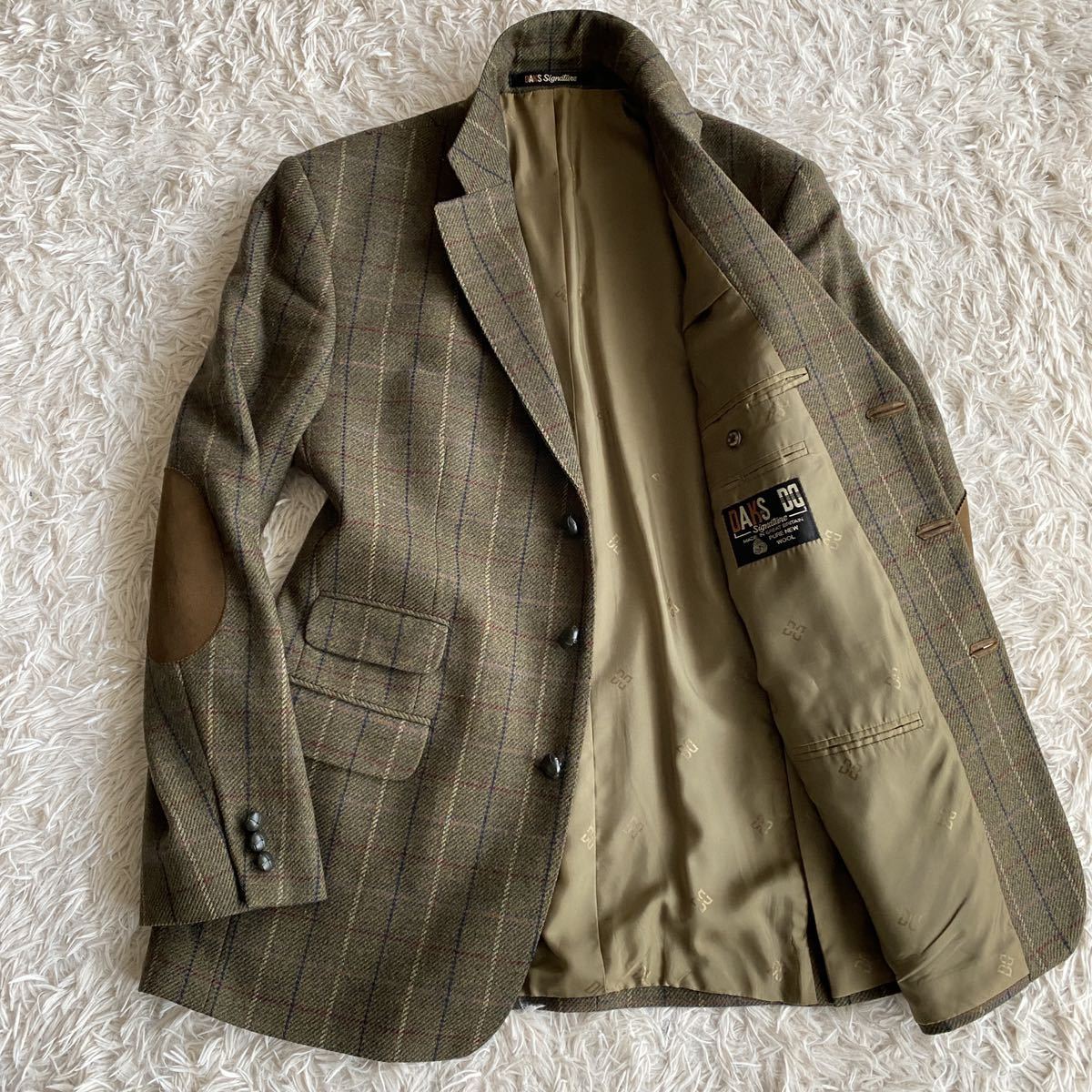 貴重！DAKS テーラードJKT エルボーパッチ 【公式通販】