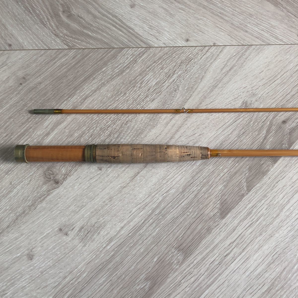 zhurod ノーブランド バンブーフライロッド 約6.4ft ニュースプリット