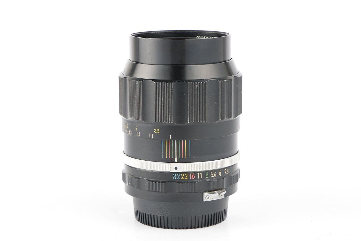 08076cmrk Nikon NIKKOR-P.C Auto 105mm F2.5 非Ai 単焦点 中望遠レンズ Fマウント Nikon NIKKOR Lens Photo Panoramic F&frasl;4E