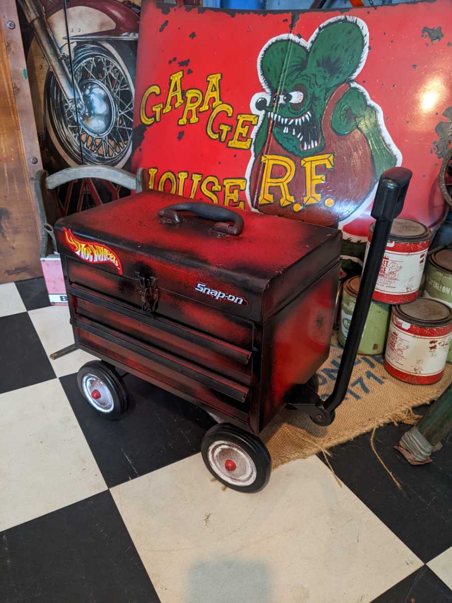  アメリカン レッドワゴン/ラジオフライヤー ツールボックス/RADIO FLYER model #W8 改 #カスタムラジオフライヤー#工具箱#収納箱(その他)｜売買されたオークション情報、yahooの商品情報をアーカイ その他