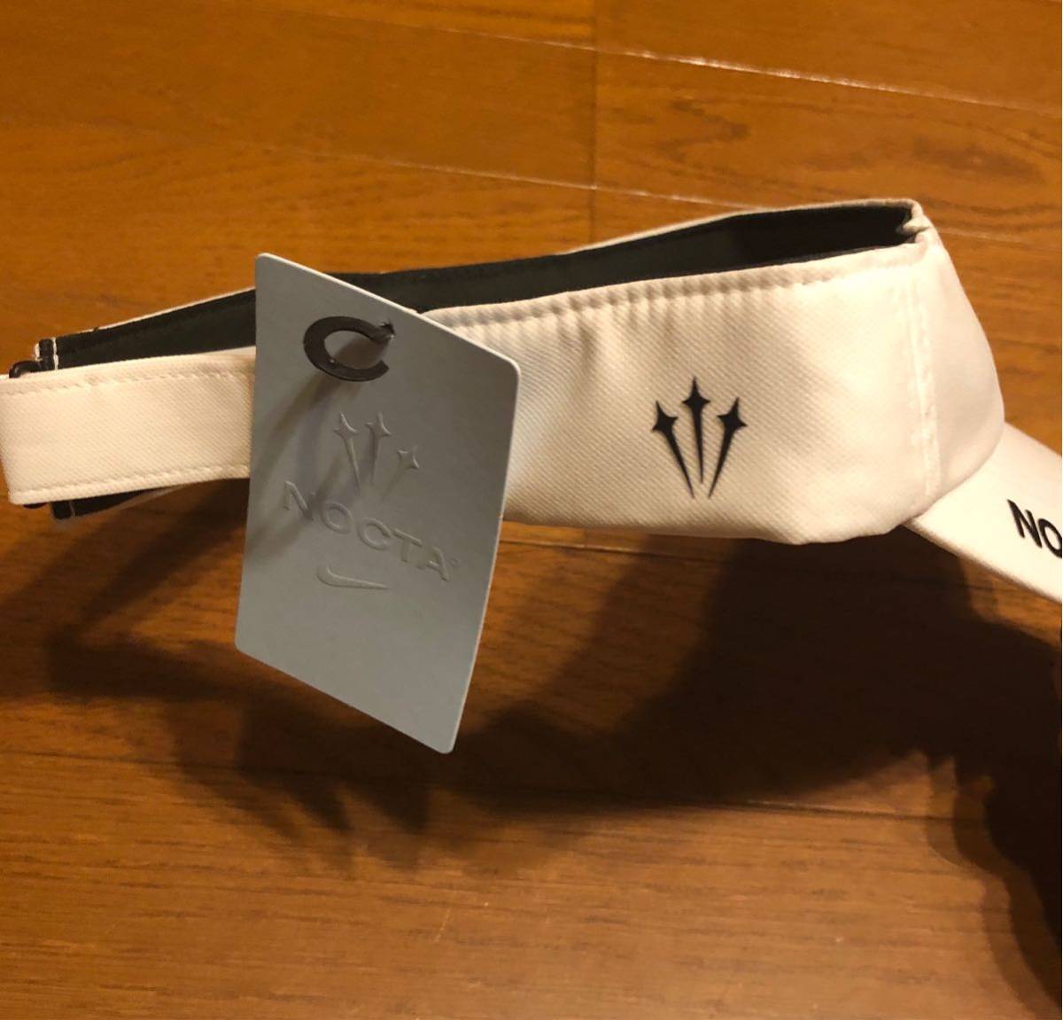 nike drake nocta golf visor ノクタ サンバイザー 白 ホワイト ラスト