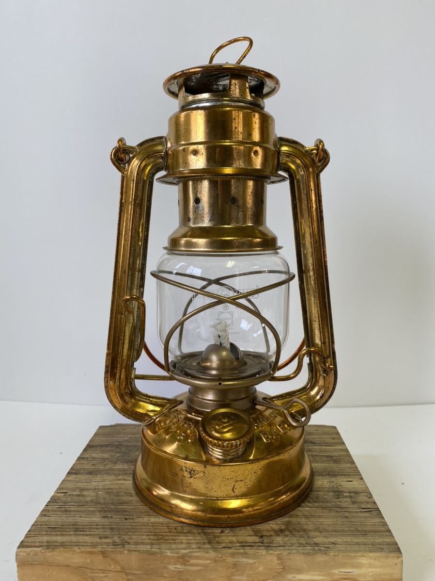 ヴィンテージランタンFEUERHAND No.275 西ドイツ製 ブロンズ BABY  