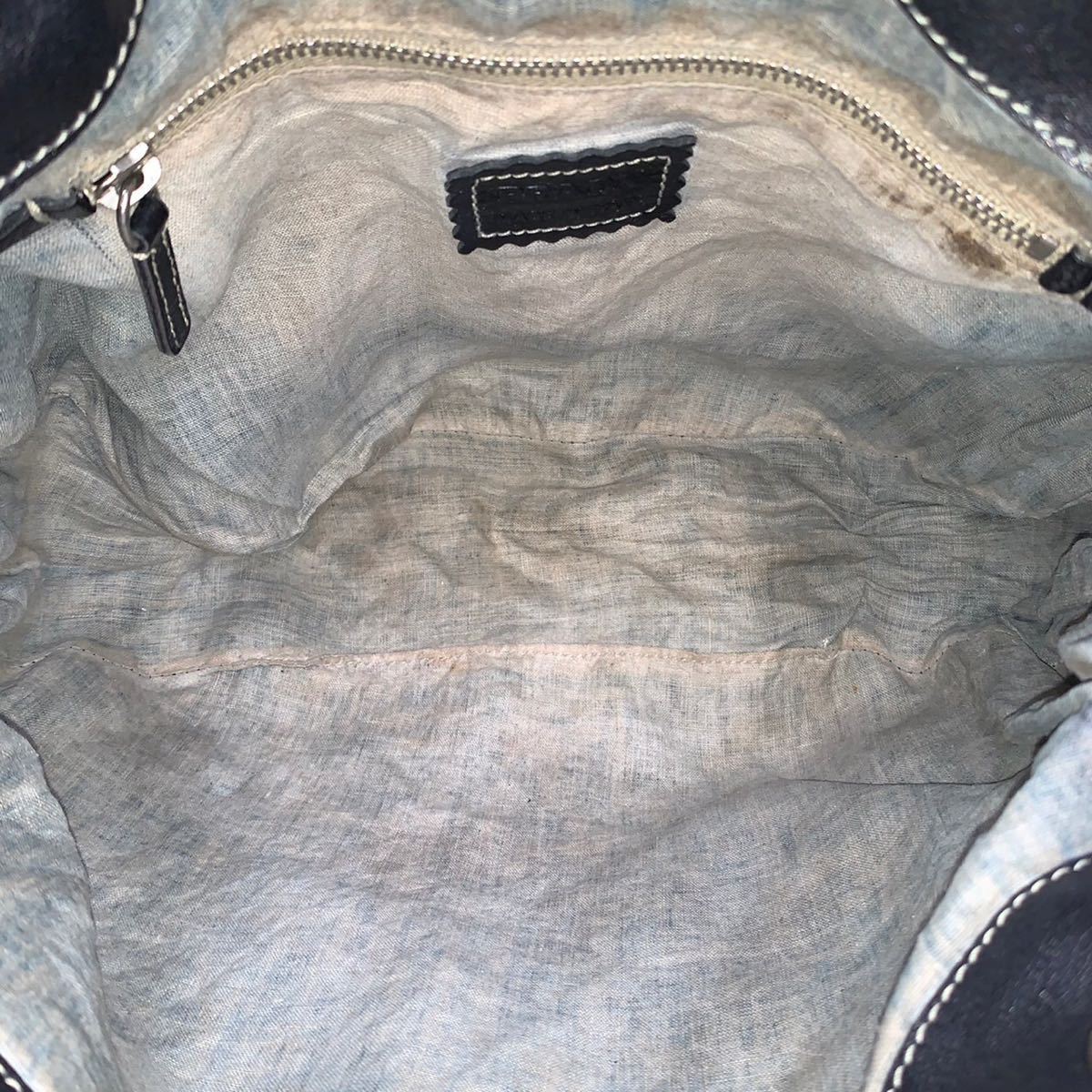 1円〜《未使用級》超レア PRADA プラダ パンチング フリンジ 