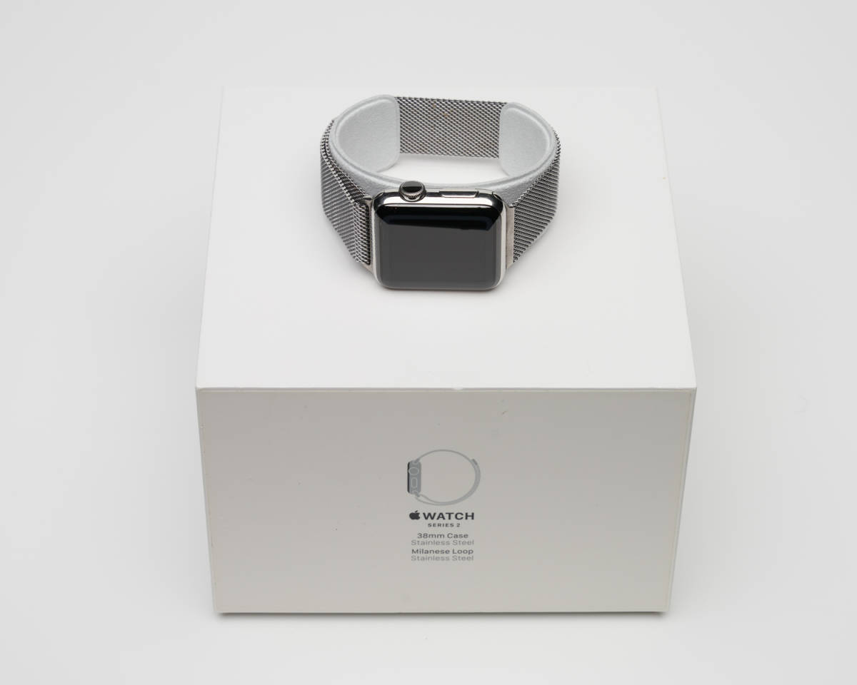 Apple 0 Watch Series 38mm - ステンレススチールケース watch