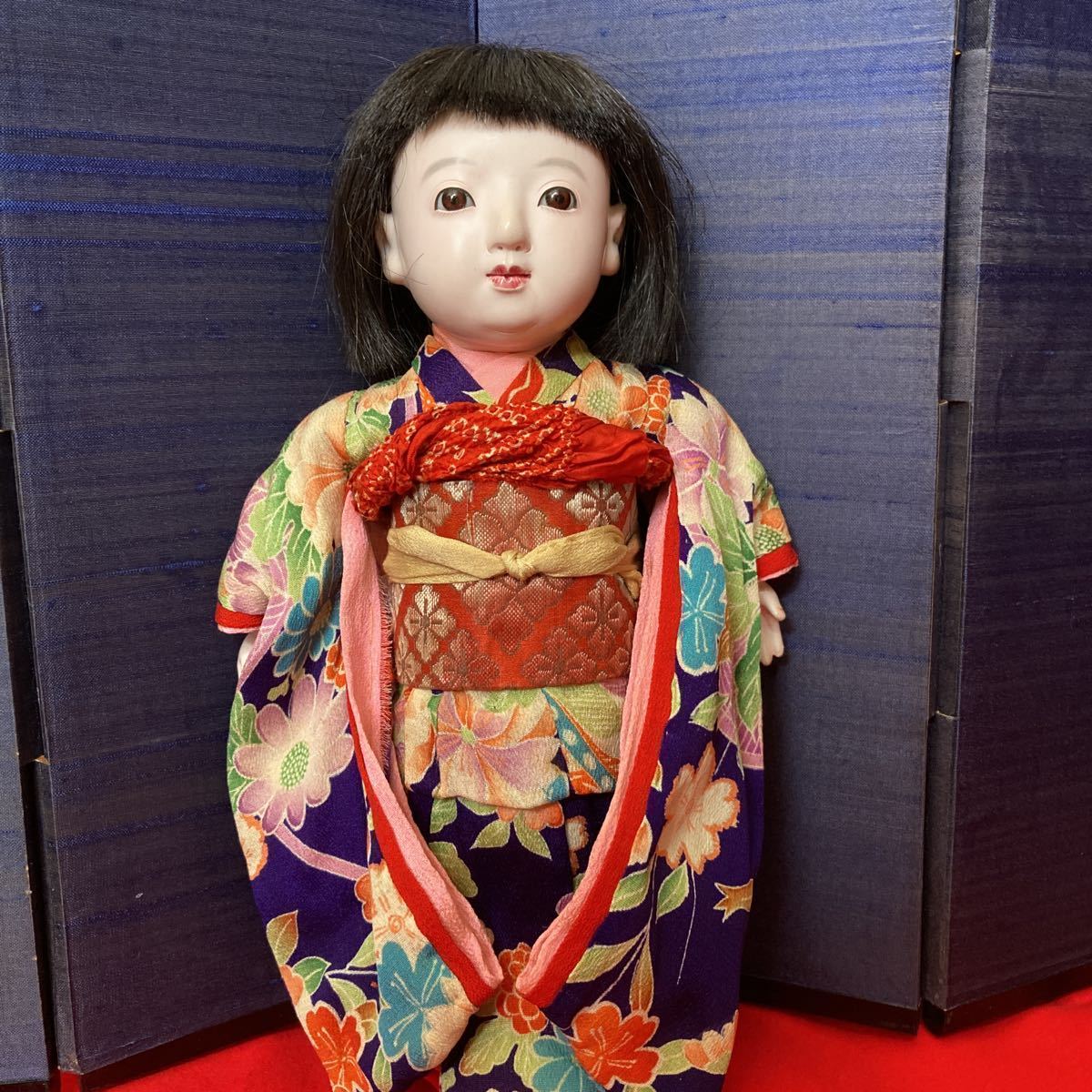 大人気，格安】 昔の市松人形 胴紙 在銘 銘あり 作家物 アンティーク