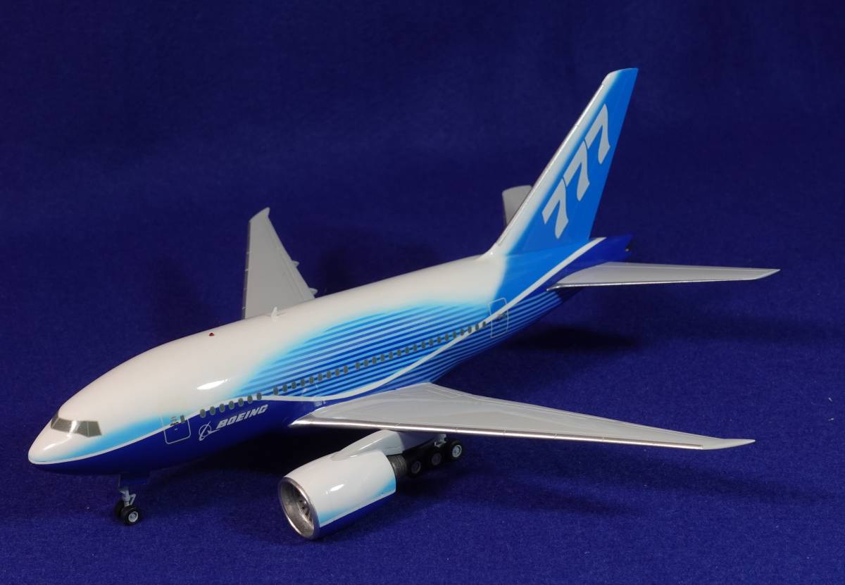 格安，限定SALE 1/200 ボーイング777 デモ塗装 プラモデル完成品(旅客機)｜売買されたオークション情報、yahooの商品情報をアーカイブ公開 - オークファン 旅客機