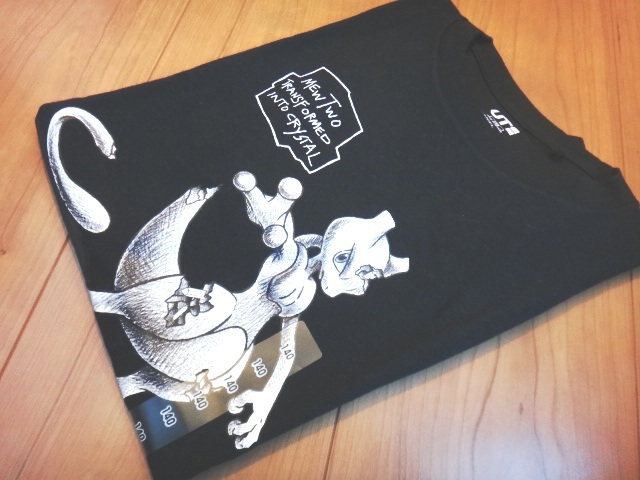 ユニクロ ポケモン ミュウツー ポケットモンスター Tシャツ 140 レア 男の子用 売買されたオークション情報 Yahooの商品情報をアーカイブ公開 オークファン Aucfan Com