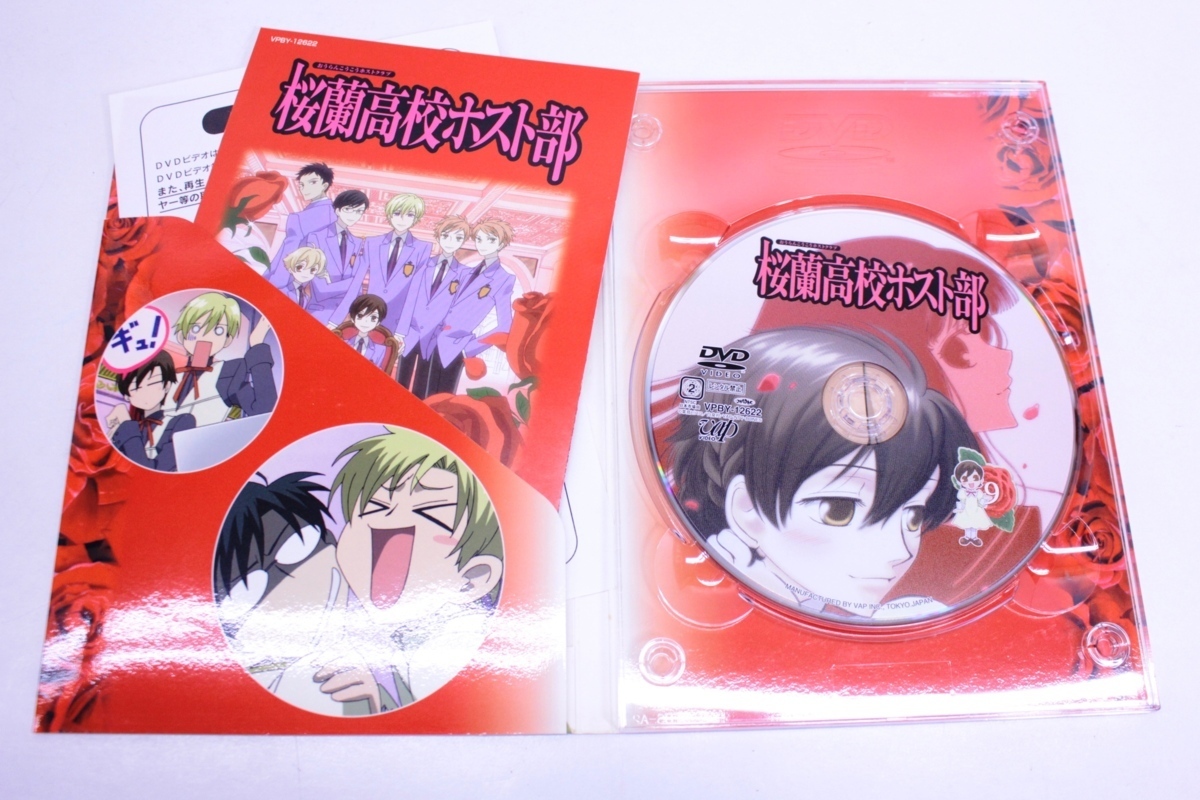 桜蘭高校ホスト部 初回限定版　マスコットフィギュア付き DVD 全9巻セット 桜蘭高校ホスト部 DVD初回限定盤特典フィギュア9種セット