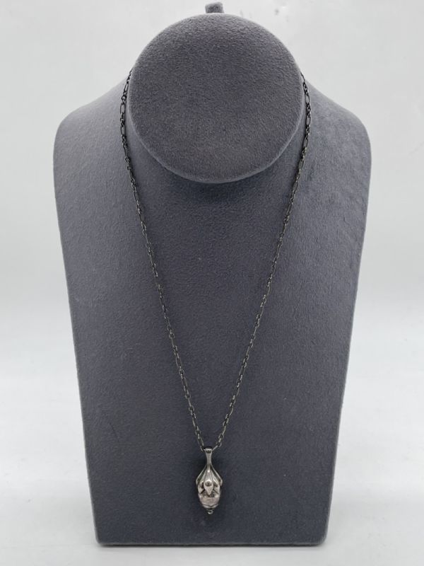驚きの破格値，送料無料 0401-516F⑤13706 RP GEORG JENSEN ジョージ ジェンセン SV925 シルバー SILVER ネックレス /重量:約13.2g(ネックレス、ペンダント、チョーカー)｜売買されたオークション情報、yahooの商品情報をアーカイ ネックレス、ペンダント、チョーカー