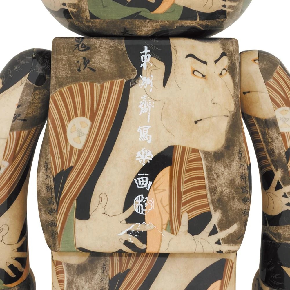 即決 新品・未開封 1000% BE@RBRICK 東洲斎写楽 三代目大谷鬼次の奴