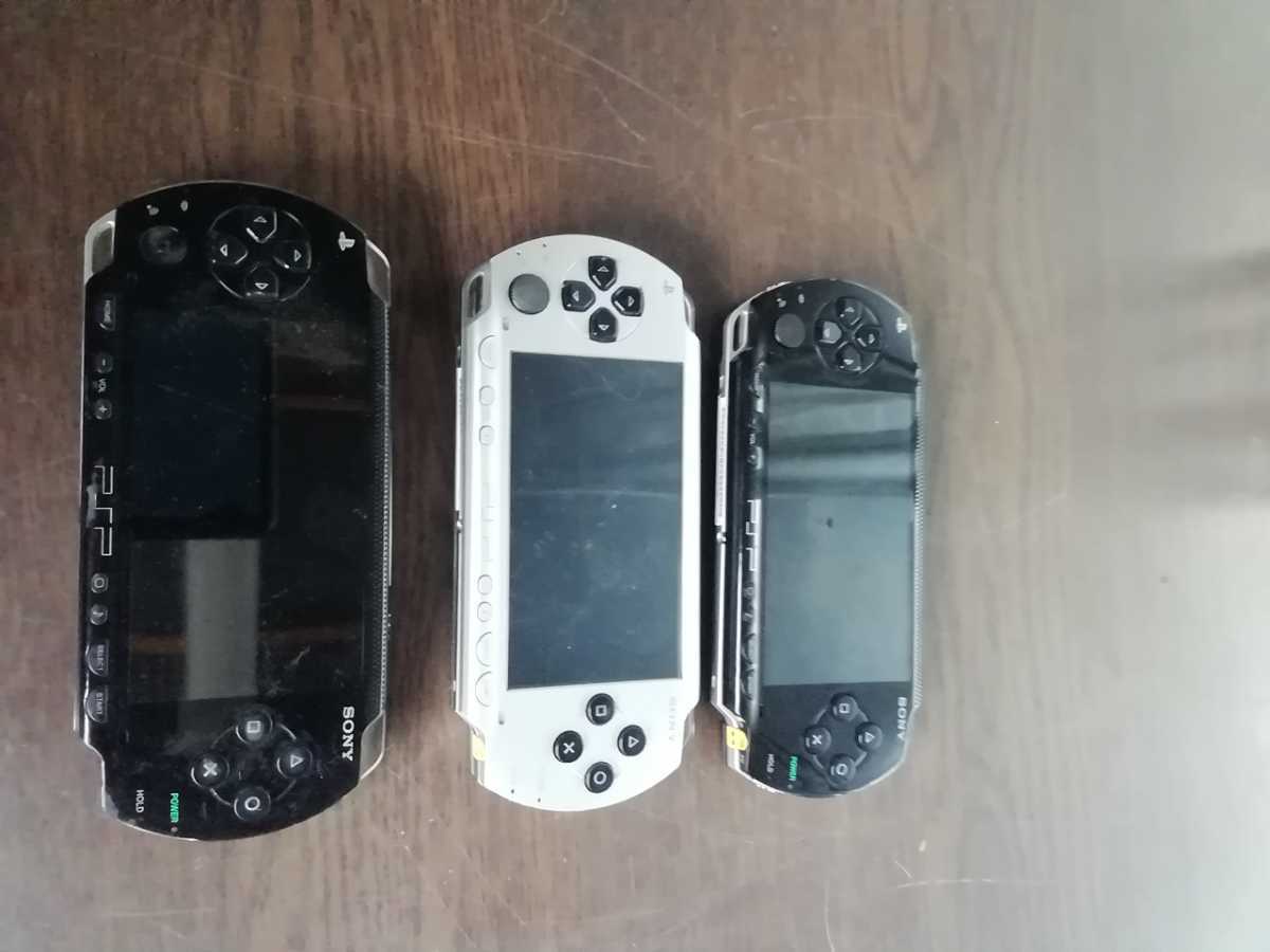 SONY PSP 本体 プレイステーションポータブル PSP-3000 PSP1000 PSP3台セット ジャンク品 ジャンクSONY PSP2000 PSP3000 3台セットPSP-3000 0 動作未確認 ジャンク ジャンクなPSP3000三台！動作確認＆修理！