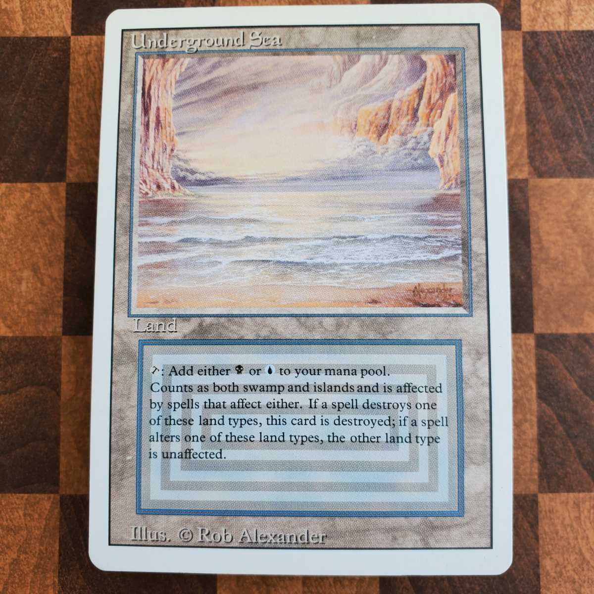 Underground Sea 英語 ヤケあり リバイズド MTG 一般書留