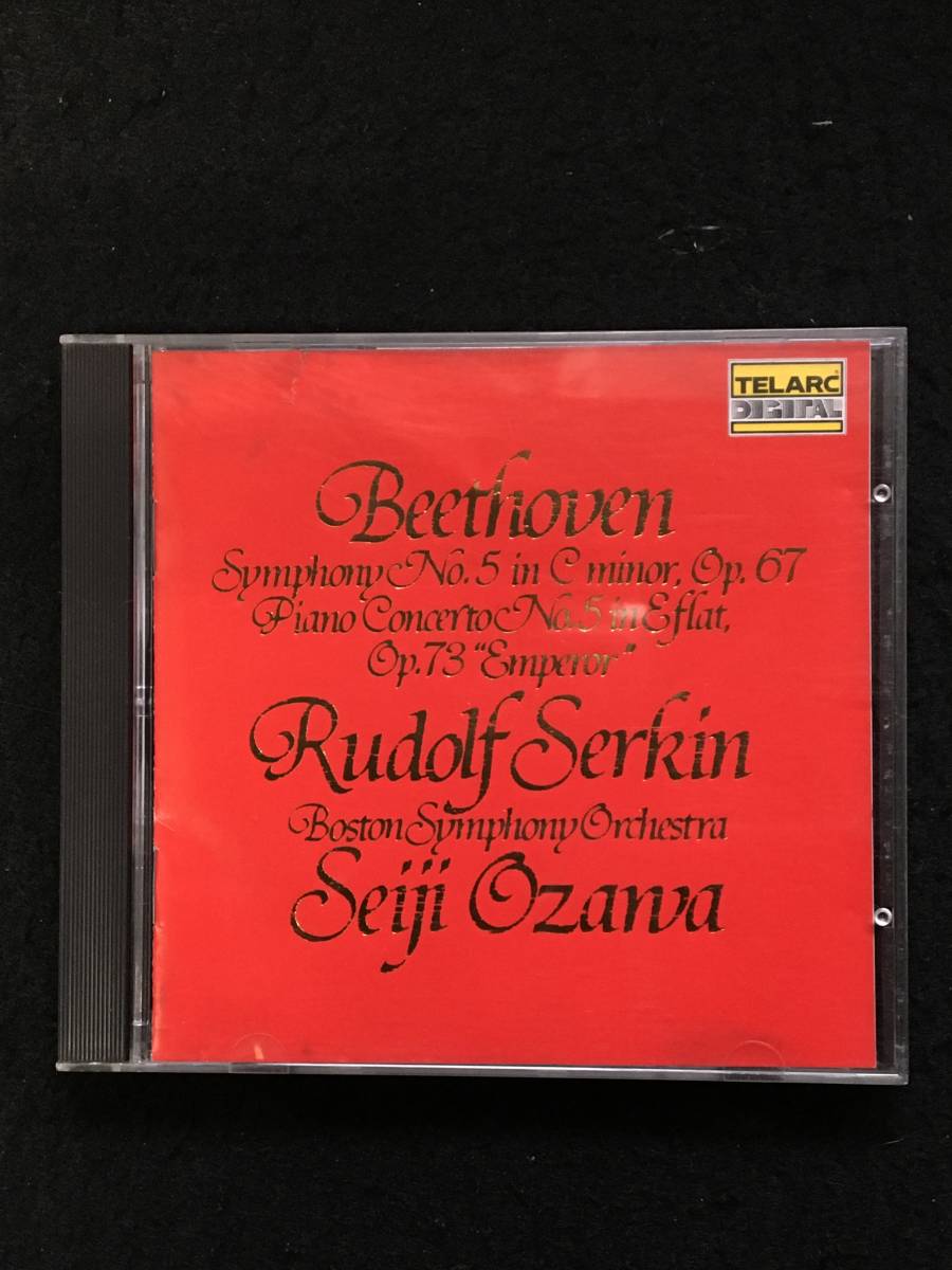 ベートーヴェン 運命 交響曲第5番 皇帝 ピアノ協奏曲第5番 小澤征爾 ゼルキン ボストンor 日本語解説 国内盤 Telarc C 299 交響曲 売買されたオークション情報 Yahooの商品情報をアーカイブ公開 オークファン Aucfan Com