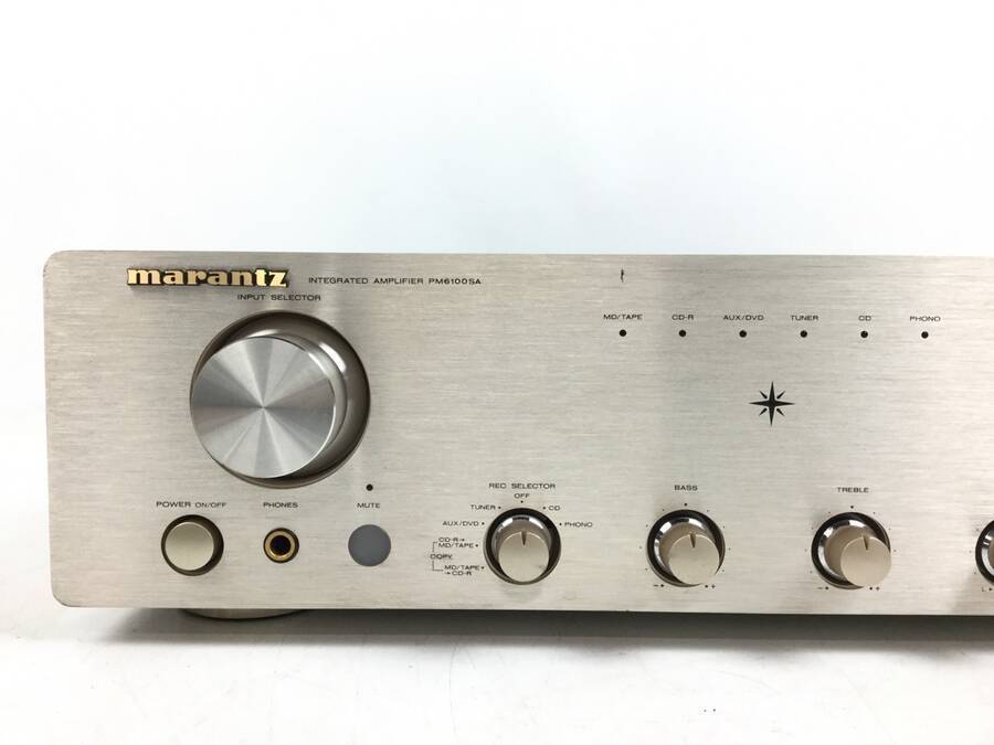 marantz PM6100/F1N プリメインアンプ 70W+70W/4◇現状品 プリメイン
