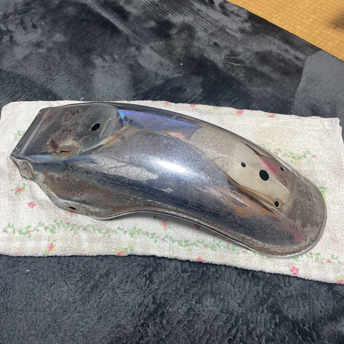 Cb400t ホーク2 バブ 純正リアフェンダー 当時物 旧車 Www Pueblopanaca Com