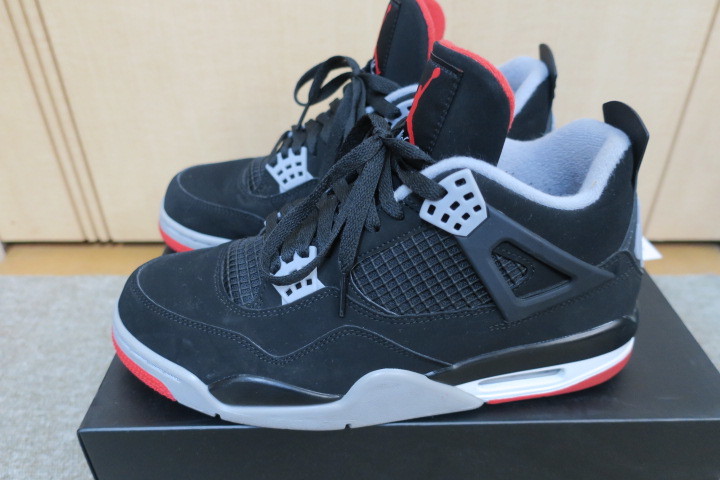 靴 Nike Air Max 95 28.5cm 国内正規品！NIKE AIR JORDAN 4 RETRO BRED 2019 26.5cm US8.5 黒タグ