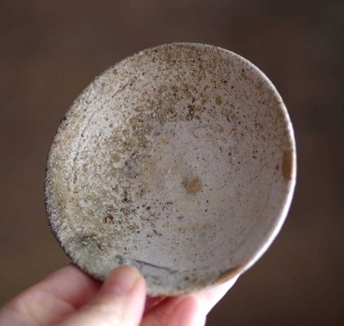 常滑 山盃 付け高台 平安〜鎌倉 酒器 古美術 古道具 アンティーク 常滑 山盃 付け高台 平安〜鎌倉 酒器 古美術 古道具