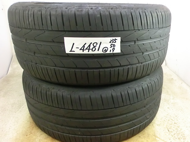 【100%新品，低価】 L-4481 タイヤ Hankook ventus evo2 SUV MO 255/50R19 103Y 2本(中古品)｜売買されたオークション情報、yahooの商品情報をアーカイブ公開 - オークファン 19インチ