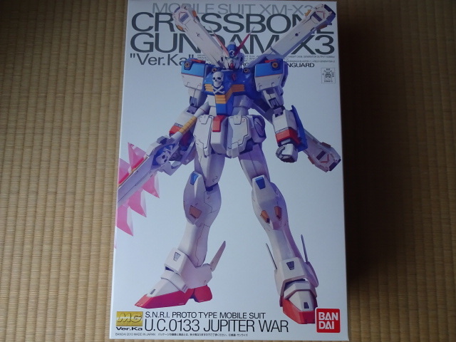 未組立 プレミアムバンダイ限定 MG 1/100 クロスボーンガンダムX3 Ver