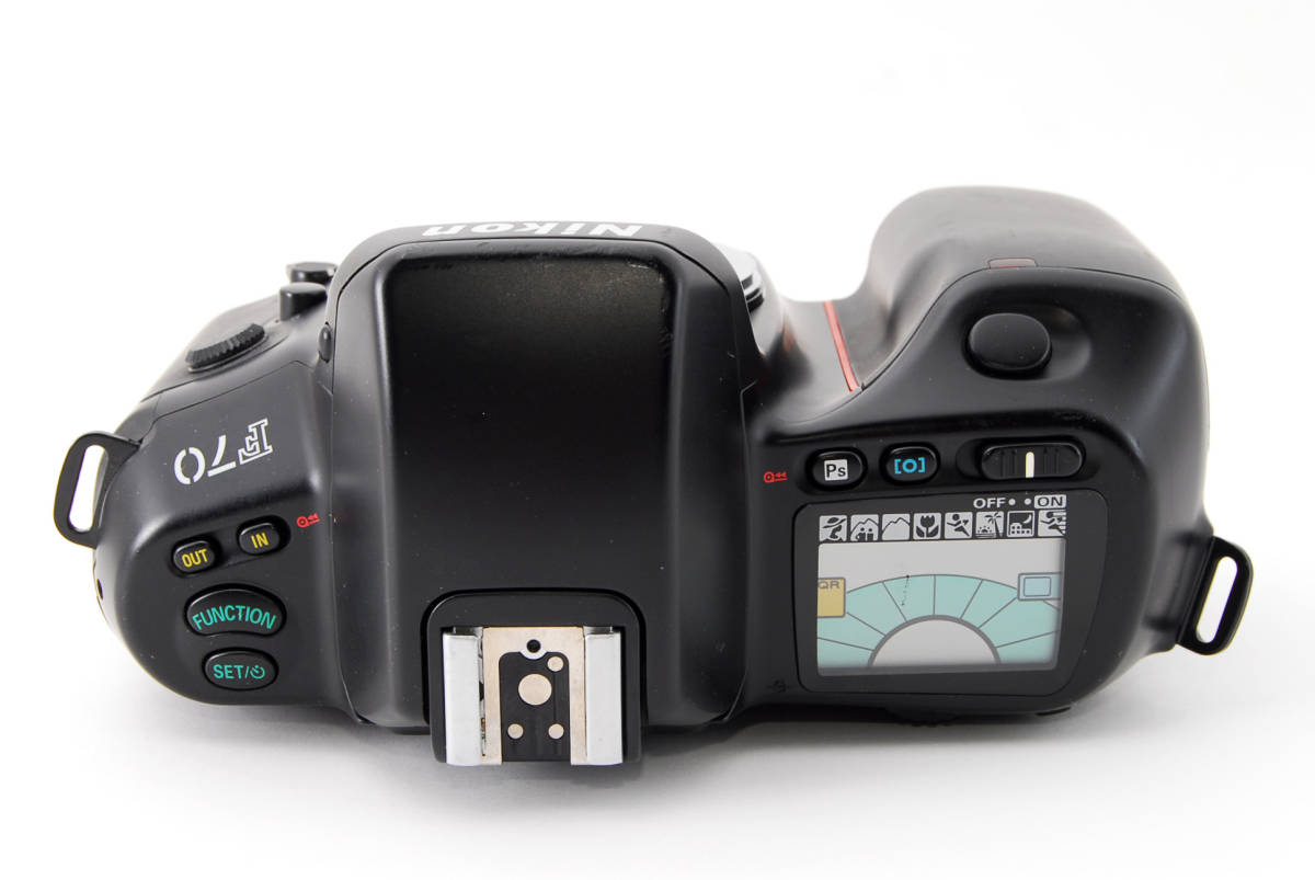Nikon - F70 おすすめの中級機の フィルム一眼レフ 完動美品Nikon F70D