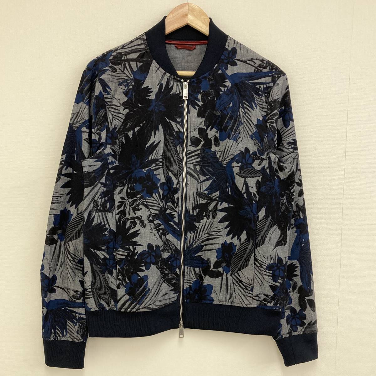 A/X ARMANI EXCHANGE ボタニカル柄 MA-1 ボンバージャケット メンズ M 