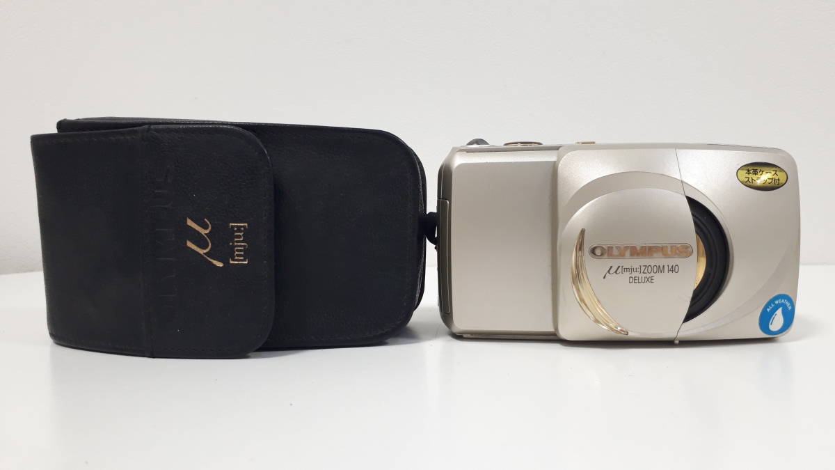 OLYMPUS μ [mju:] ZOOM 140 オリンパス ミュー OLYMPUS μ[mju:] ZOOM 140 DELUXE 38-140mm オリンパス ミュー