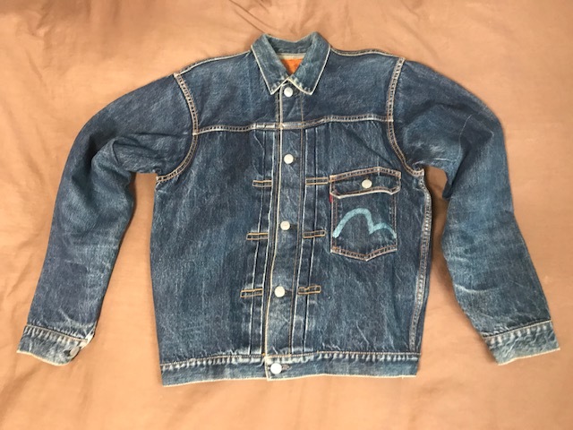 旧EVIS No1 1506 サイズ38 青カモメ EVISU 大黒 ビッグカモメ No.2 1st 