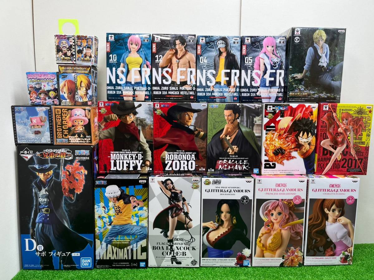 21 ONEPIECE フィギュア まとめ売り 一番くじ ルフィ ゾロ エース サボ  