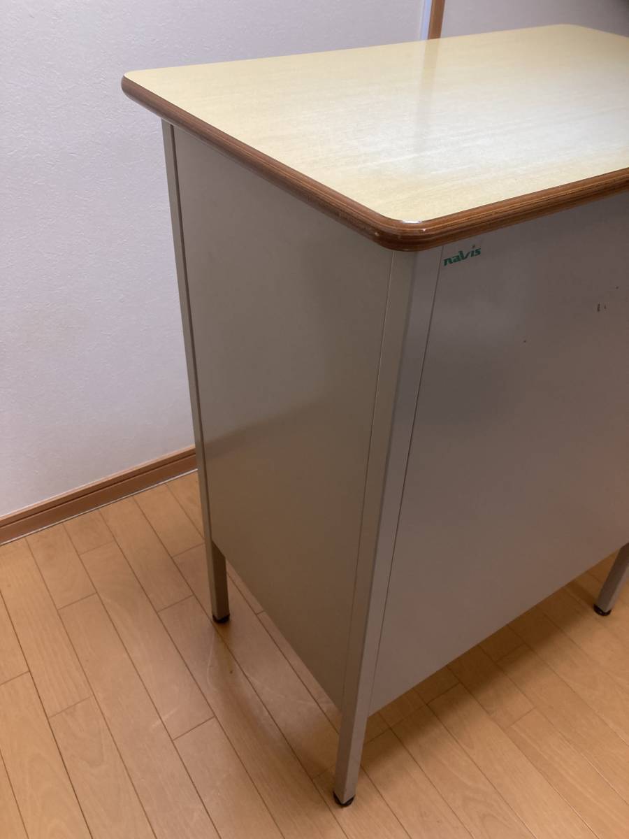 教卓 Navis ナビス 教壇 天板７０cm ４５cm 高さ ９０cm 事務 店舗用品 売買されたオークション情報 Yahooの商品情報をアーカイブ公開 オークファン Aucfan Com