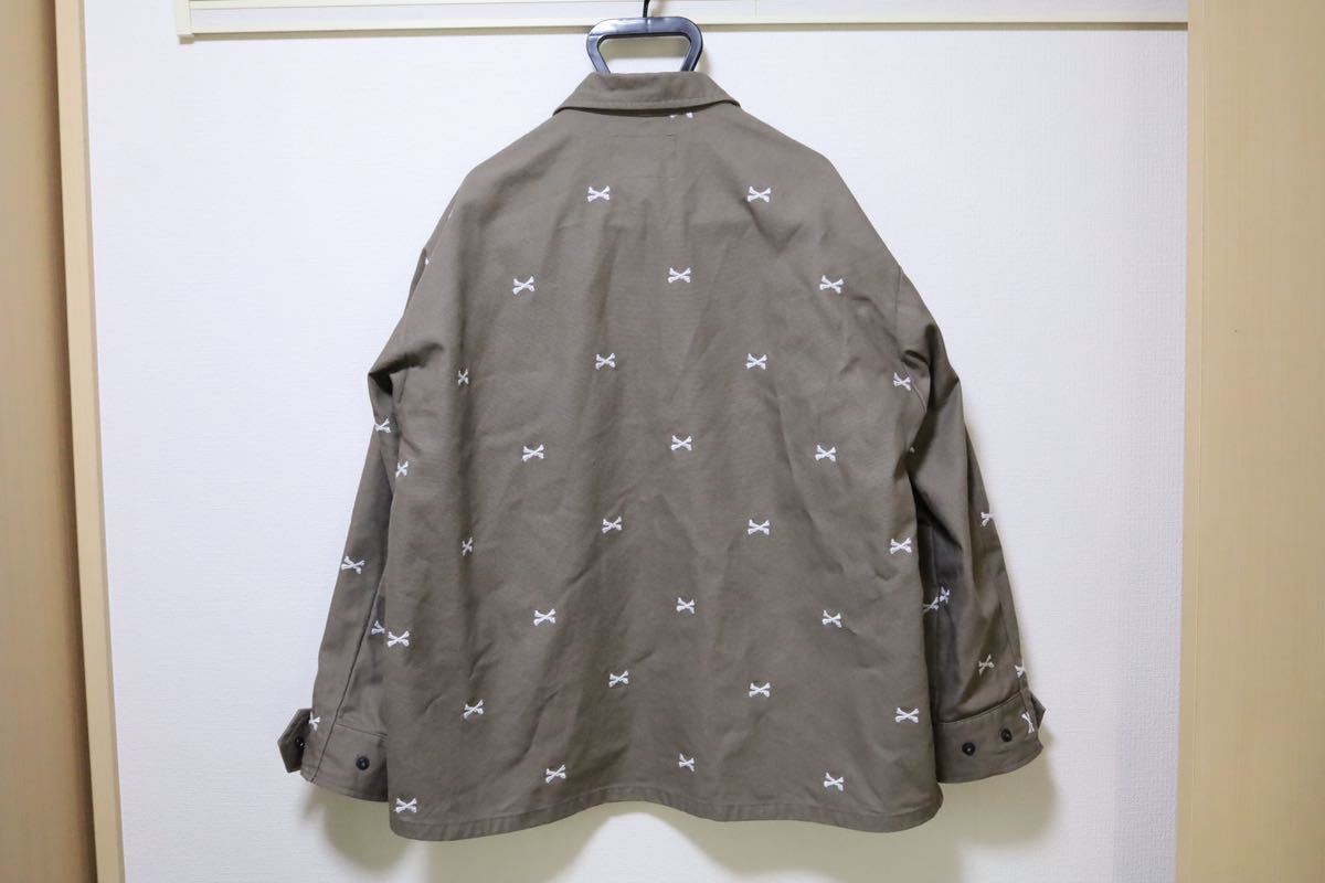 SサイズWTAPS ダブルタップス JUNGLE 01 /LS / COTTON. OXFORD 