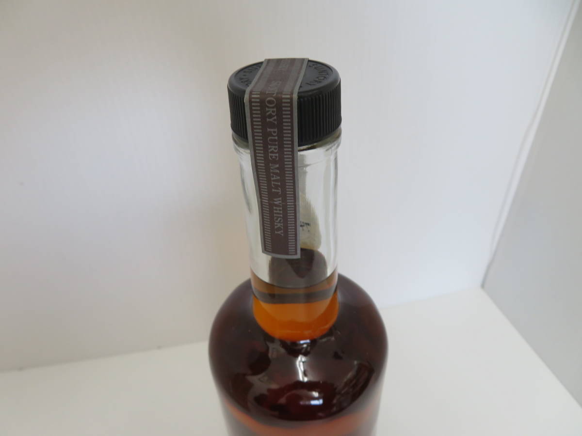 サントリー 山崎蒸留所 樽出原酒 10年貯蔵 未開栓 600ml 57％ 冊子