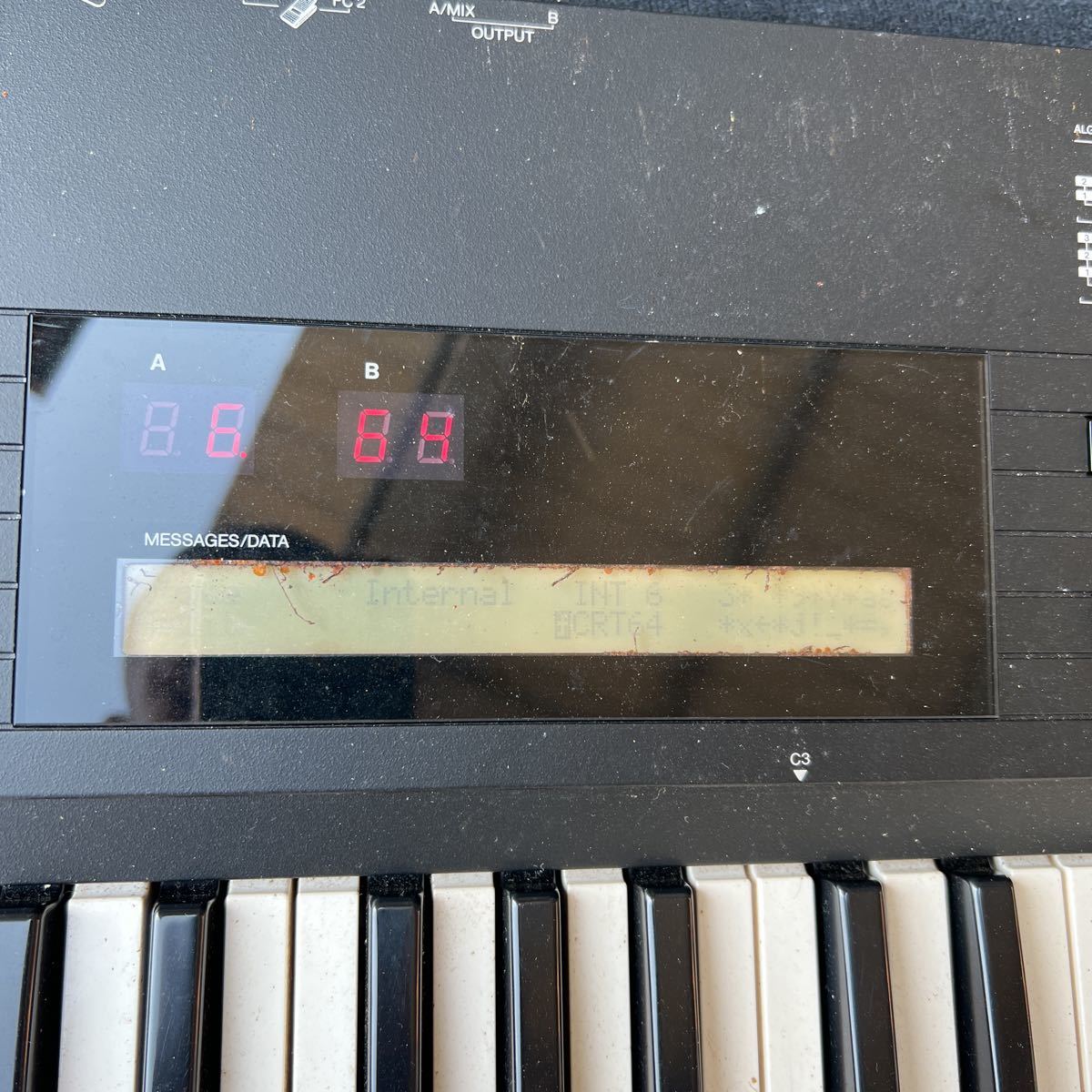 YAMAHA DX7 シンセサイザー ヤマハ | 中古 FD DX7II-FD DX7II 