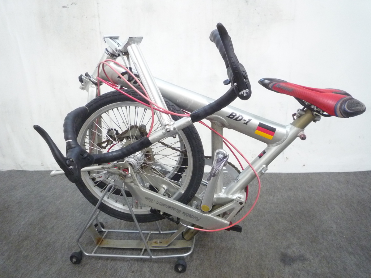 折り畳み自転車 R&M birdy BD-1 18インチ 7005 アルミフレーム 8段変速