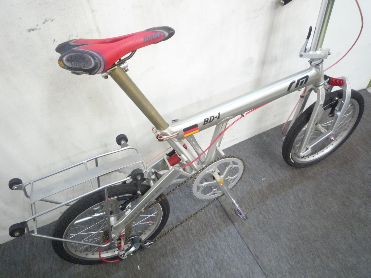 折り畳み自転車 R&M birdy BD-1 18インチ 7005 アルミフレーム 8段変速