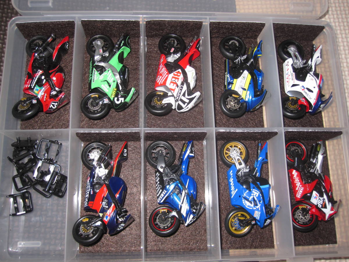 京商 1⁄32ミニカー 2005年鈴鹿8耐バイクコレクション16種全種 未開封
