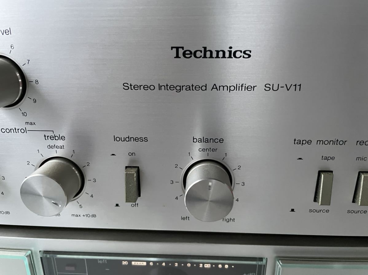 Technics SU-V11 プリメインアンプ /RS-M202 カセットデッキ /ST-S11