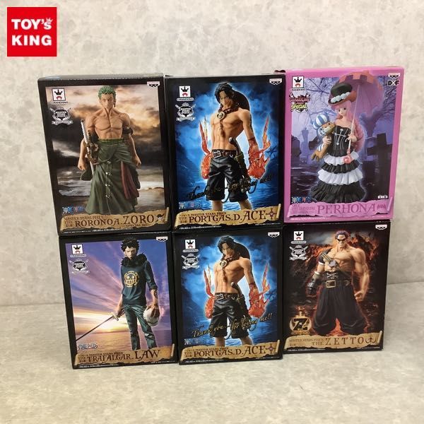 ワンピース MASTER STARS PIECE ゾロ、エース、ロー ワンピース MSP