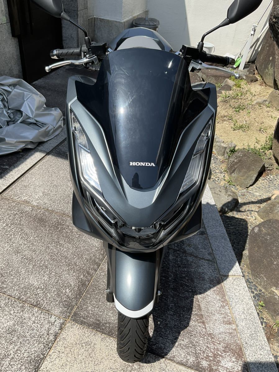 距離浅！7000キロ！後期！PCX125！ホンダ純正ボックス！レア色！ 自賠責付！（Ｒ12.7月） ホンダ PCX125 2025年モデル R9年3月までメーカー保証