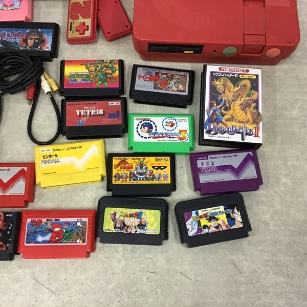 1円～ ツインファミコン 本体、ファミコン カセット 星のカービィ 夢の
