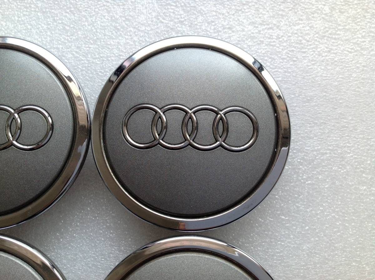70】Audi アウディ 純正 ホイール センターキャップ 4個 / ホイール 