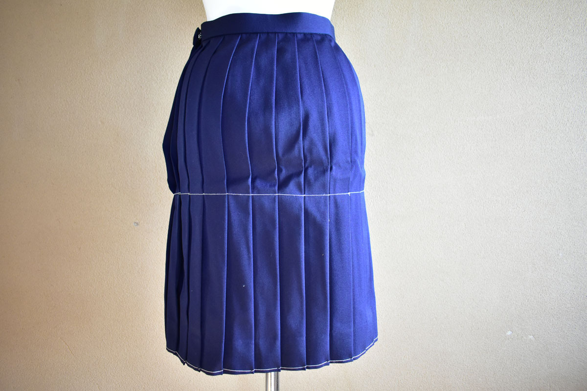未使用 カンコー 女子 通学服 冬服 Lサイズ 上下セット 衿 チャック 