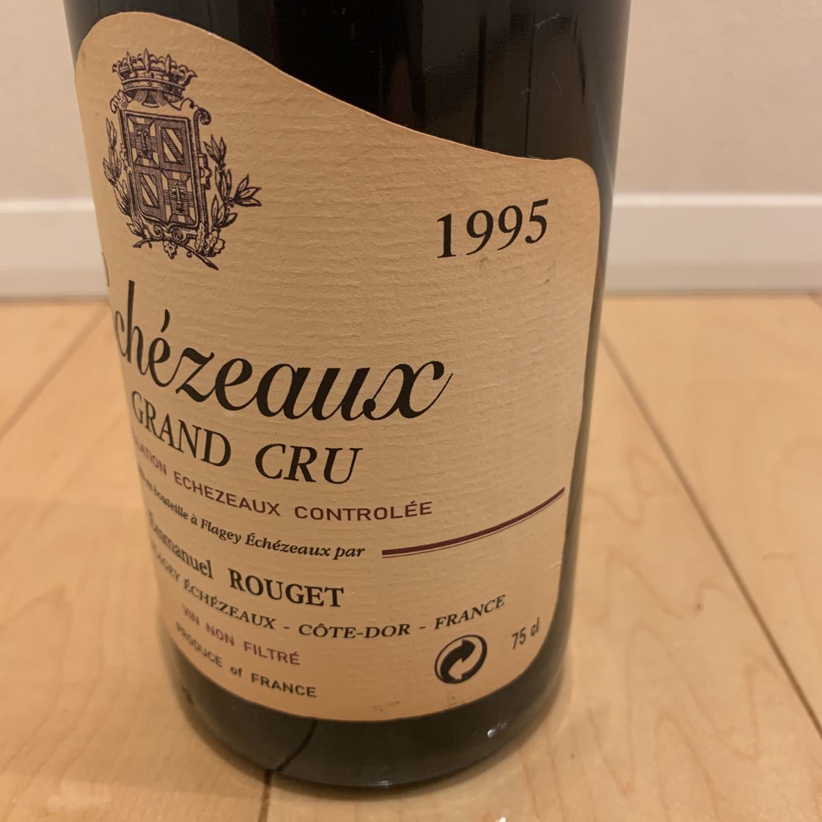 エマニュエル・ルジェ エシェゾー グランクリュ 1995 赤ワイン 同梱可能 Emmanuel Rouget エマニュエル ルジェ Echezeaux GRAND CRU