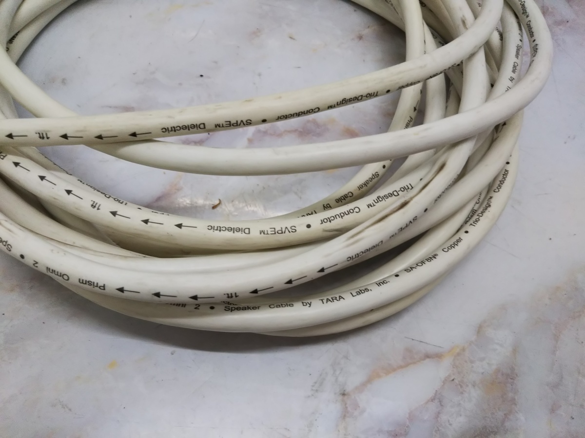 TARA LABS SA-OF8N COPPER PRISM OMNI III CABLE SPEAKER AUDIOPHILE 5,50 METRE