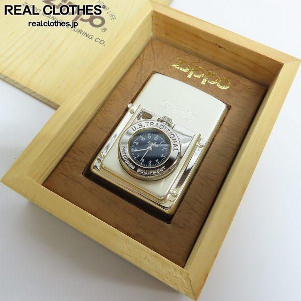 2026，HOT ZIPPO/ジッポー TIME LITE/タイムライト 青文字盤 木箱付き シルバー/1996年製 /000(Zippo)｜売買されたオークション情報、yahooの商品情報をアーカイブ公開 - オークファン Zippo