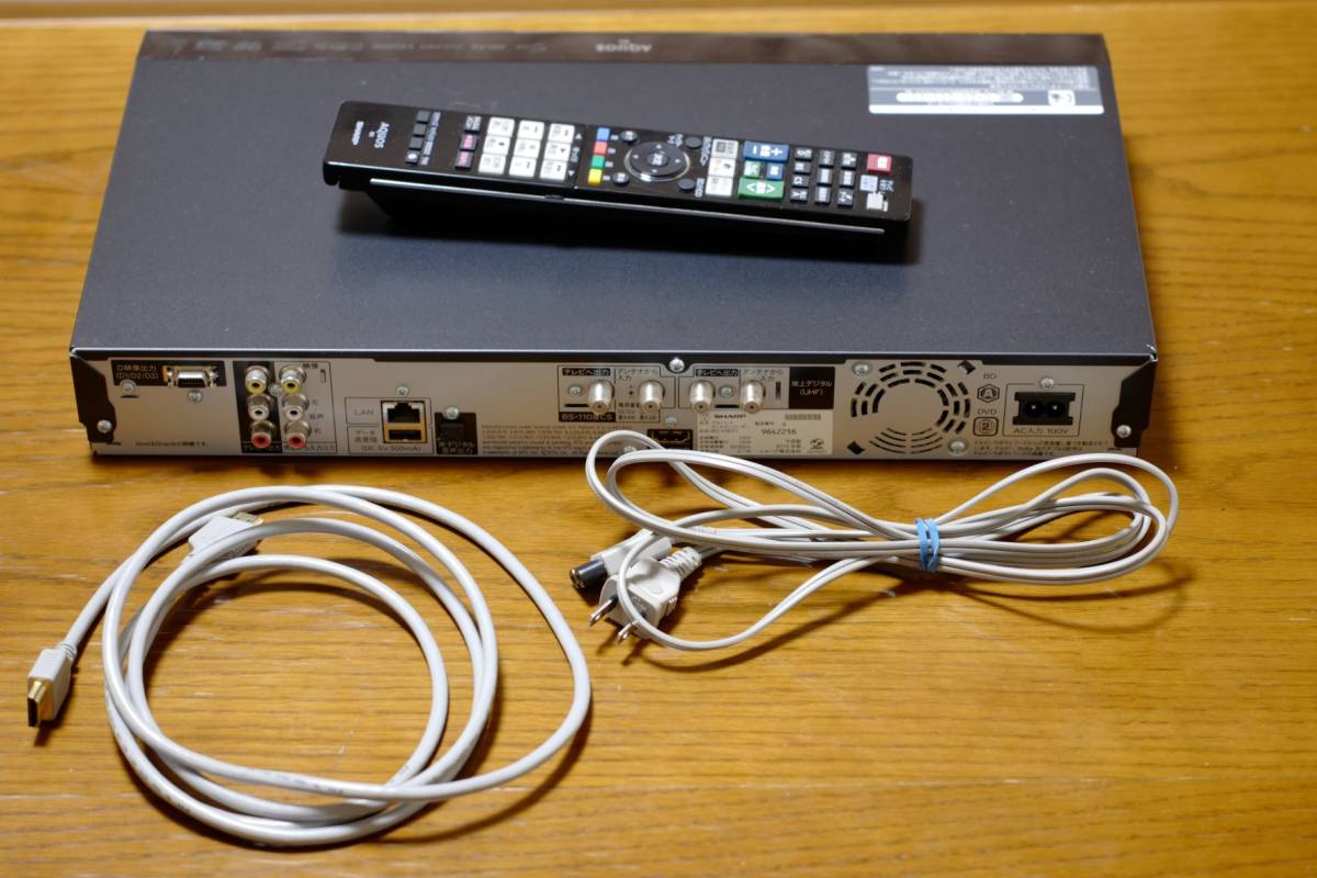 シャープ/AQUOS ブルーレイディスクレコーダー BD-HW51 BD-HW51