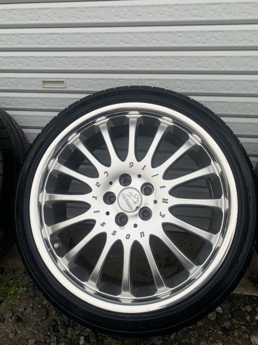 carlsson カールソン CR1/16 18インチ PCD100 5穴 20年製タイヤ付 