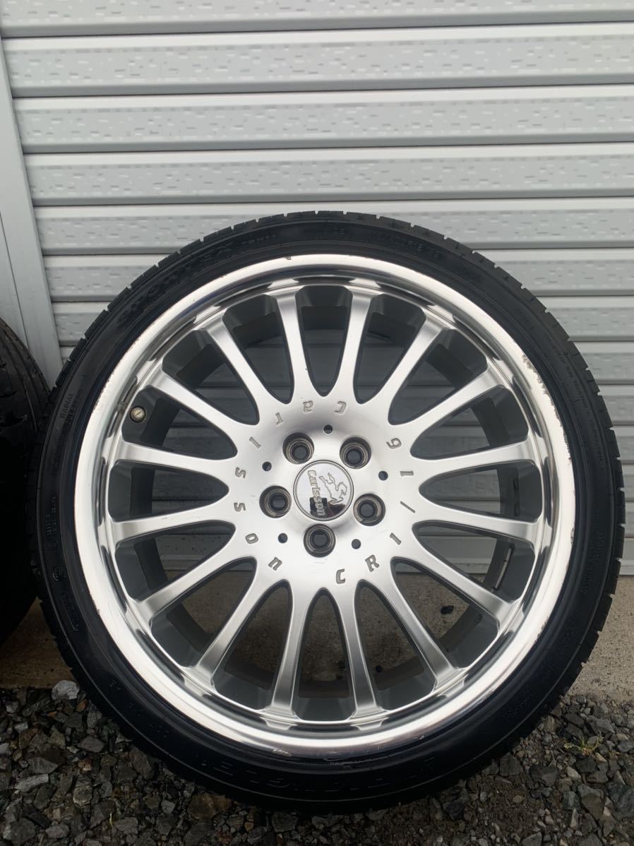 carlsson カールソン CR1/16 18インチ PCD100 5穴 20年製タイヤ付 