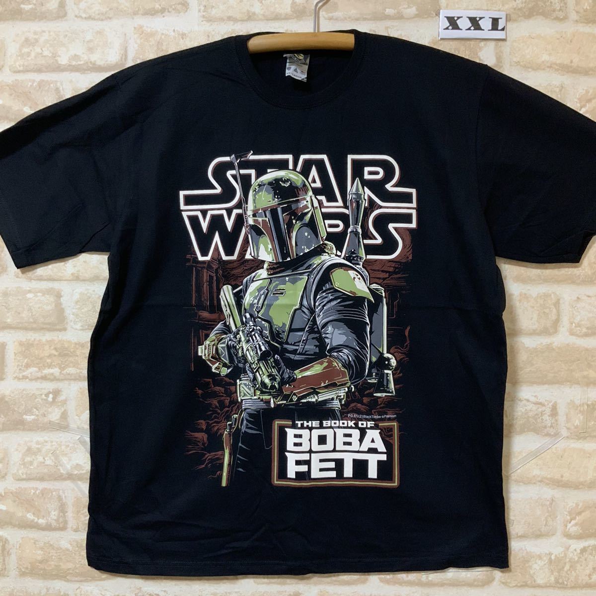 スターウォーズ ボバフェット Tシャツ XXLサイズ 管3643 STAR WARS